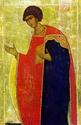 Святой Георгий. Икона из деисусного чина иконостаса Спасо-Преображенского собора